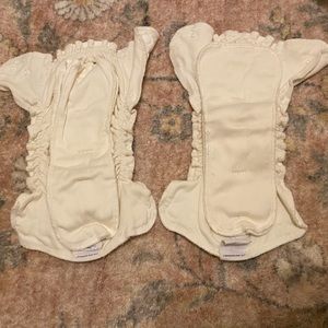 Two esembly inner cloth diapers